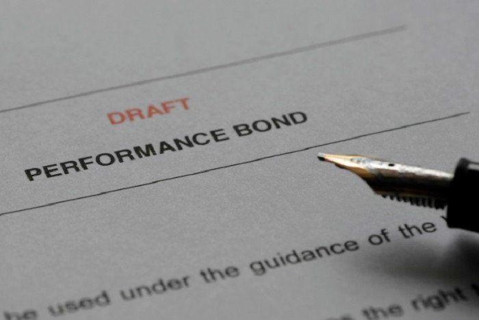 performance bond qualification