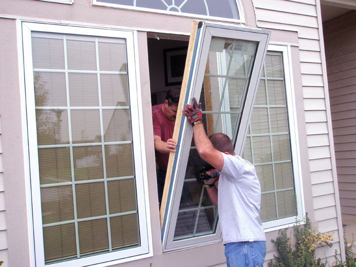 Contractor installing windows and doors for a client in Scarborough